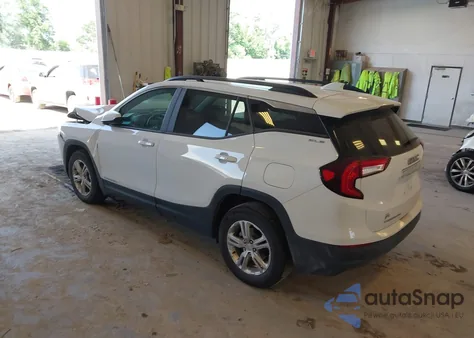 2022 GMC Terrain Fwd Sle from USA, damaged, VIN 3GKALMEV3NL211652